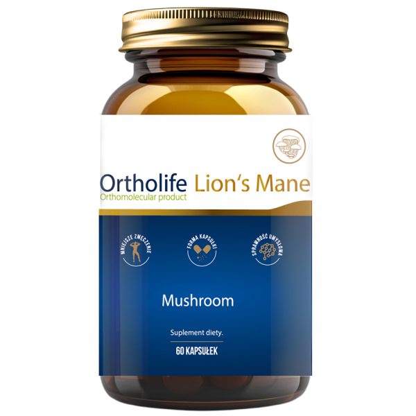 Ortholife Lion's Mane · 60 kapsułek
